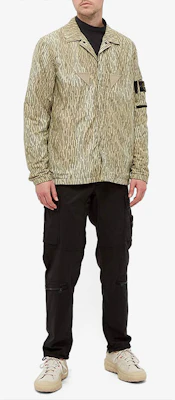 Stone Island FW21 反光雨林迷彩長袖襯衫 男款 黃色 7515112E2-V0091 Purchase Stone Island FW21 反光雨林迷彩長袖襯衫 男款 黃色 7515112E2-V0091