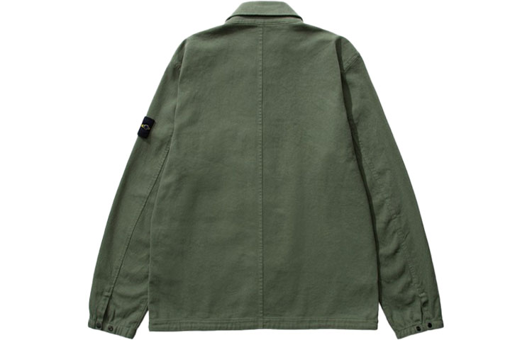 Stone Island FW21 Sage Green Pocket Long Sleeve Jacket Mens Casual Fall 751510704-V0055 圖 3