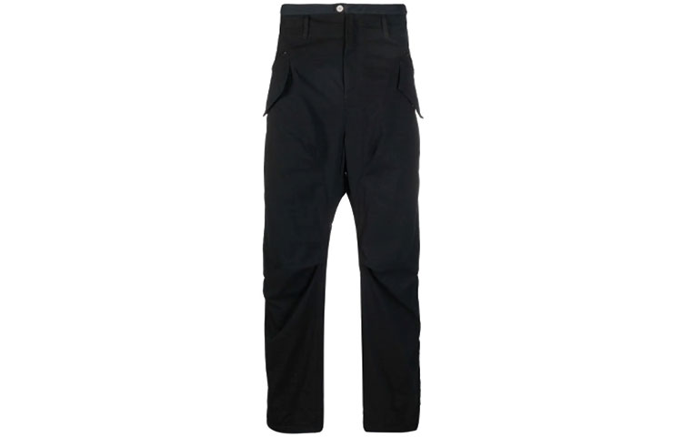 Order STONE ISLAND FW21 Shadow Project Seluar Kargo Hitam Nylon Knit 751930303-V2029