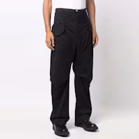 Purchase STONE ISLAND FW21 Shadow Project Black Nylon Cargo Knit Pants 751930303-V2029