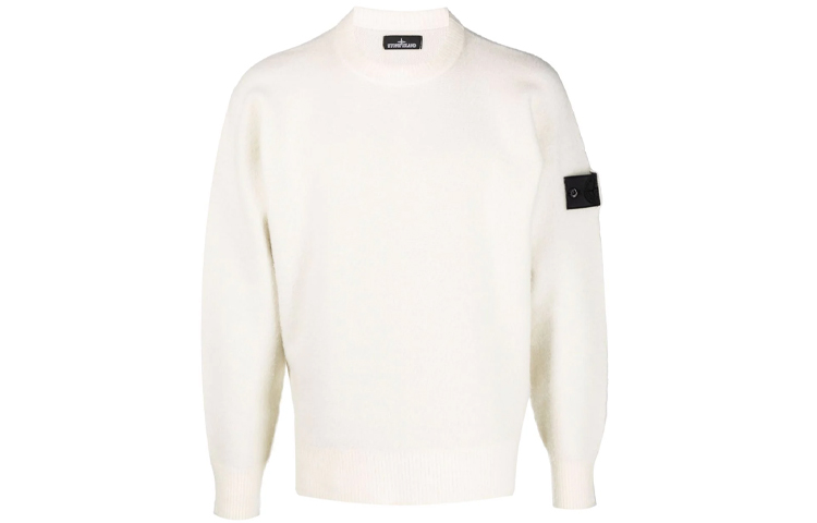STONE ISLAND FW21 Shadow Project  White Wool Pullover Sweater. 7519507A2-V2093 圖 2