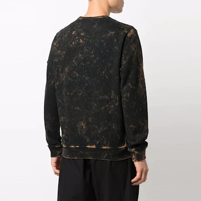 Stone Island FW21 綁染補丁圓領長袖衫 黑色 751561538-V0032 Purchase Stone Island FW21 綁染補丁圓領長袖衫 黑色 751561538-V0032