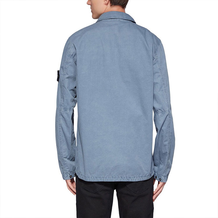 Stone Island FW21 Wash Double Pocket Jacket Misty Blue Men’s 7515113WN-V0146 圖 6