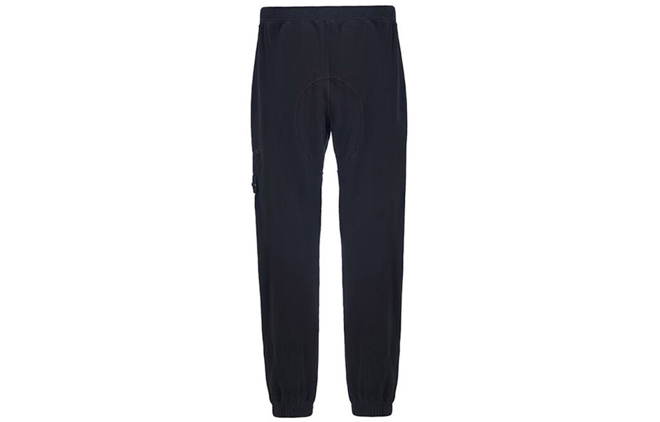 STONE ISLAND FW22  Black Logo Patch Casual Sweatpants. 771561251-V0029 圖 3