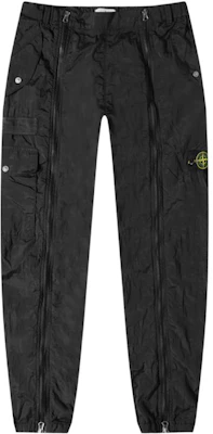 STONE ISLAND FW22 Black Nylon Mid-Waist Casual Pants with Zipper. 771531619-V0029 Buy STONE ISLAND FW22 Black Nylon Mid-Waist Casual Pants with Zipper. 771531619-V0029