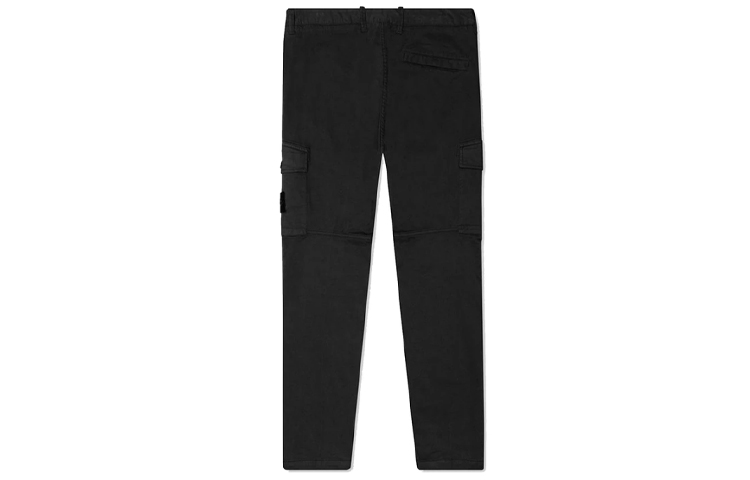 Stone Island FW22  Black Zip Long Sleeve Casual Cargo Pants 731531310-V0029 圖 3