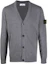 Order Stone Island FW22 灰色羊毛纽扣开衫毛衣带徽章. 7715511C4-V0060