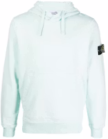 Stone Island FW22 Light Blue Logo Patch Long Sleeve Hoodie 771564120-V0044 Stone Island FW22 Light Blue Logo Patch Long Sleeve Hoodie 771564120-V0044