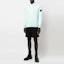 Lookbook 石岛FW22 浅蓝色徽标贴长袖连帽衫 771564120-V0044