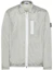 Buy STONE ISLAND FW22 Pearl Gray Metallic Nylon Long Sleeve Jacket 7715Q0519-V0061
