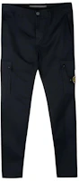 Stone Island FW22 Straight-Leg Navy Workwear Pants with Logo Patch. 7715303L10-V0120 Stone Island FW22 Straight-Leg Navy Workwear Pants with Logo Patch. 7715303L10-V0120