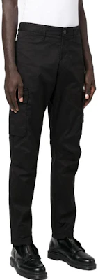 STONE ISLAND FW22 黑色指南針標誌工裝褲 休閒服裝 771530410V0029 Purchase STONE ISLAND FW22 黑色指南針標誌工裝褲 休閒服裝 771530410V0029