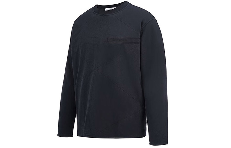 STONE ISLAND FW22 Black Patch Logo Crewneck Long Sleeve T-Shirt 771520158-V0029 圖 4