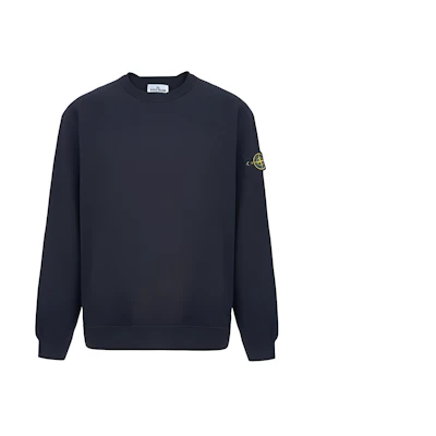 Stone Island FW22 Black Pullover Crewneck Sweatshirt 771561720-C0029