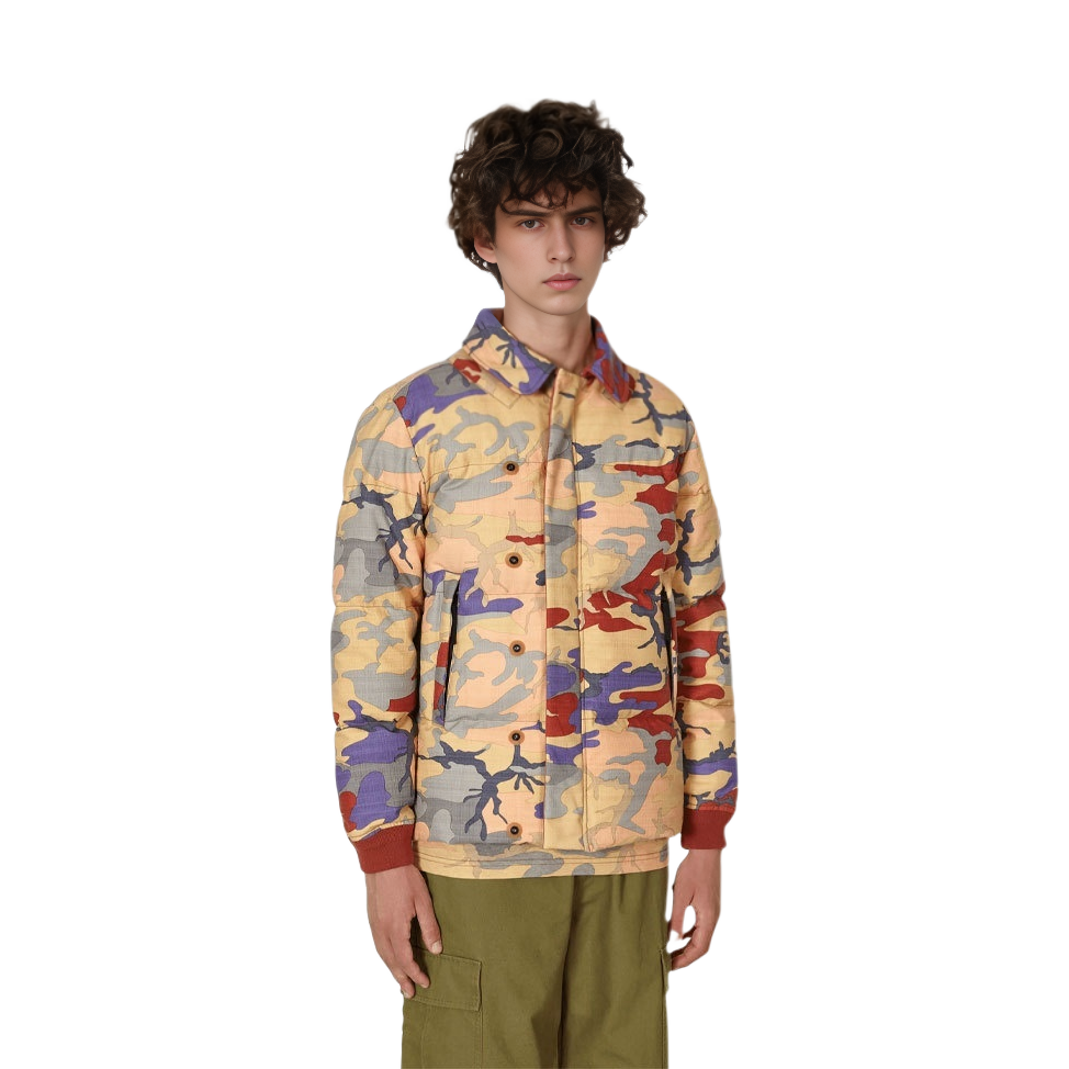 Purchase ストーンアイランド FW22 迷彩柄ダウンジャケット ユニセックス - マルチカラー. 7715435E7-V0032