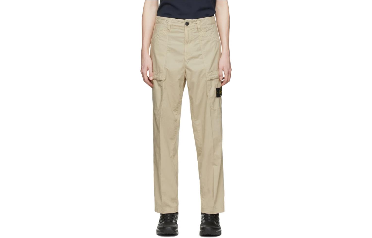 Stone Island FW22 Cargo Pants Khaki  Casual Straight Workwear. 761531603-V0090 圖 2