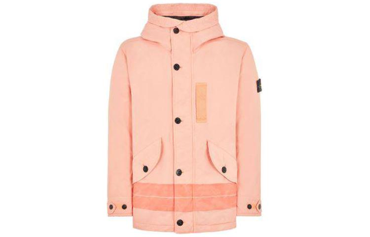 Stone Island FW22 Color-Block Logo Patch Hooded Jacket Men’s 77141349-V0083