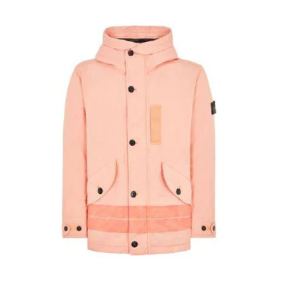 Stone Island FW22 Color-Block Logo Patch Hooded Jacket Men’s 77141349-V0083
