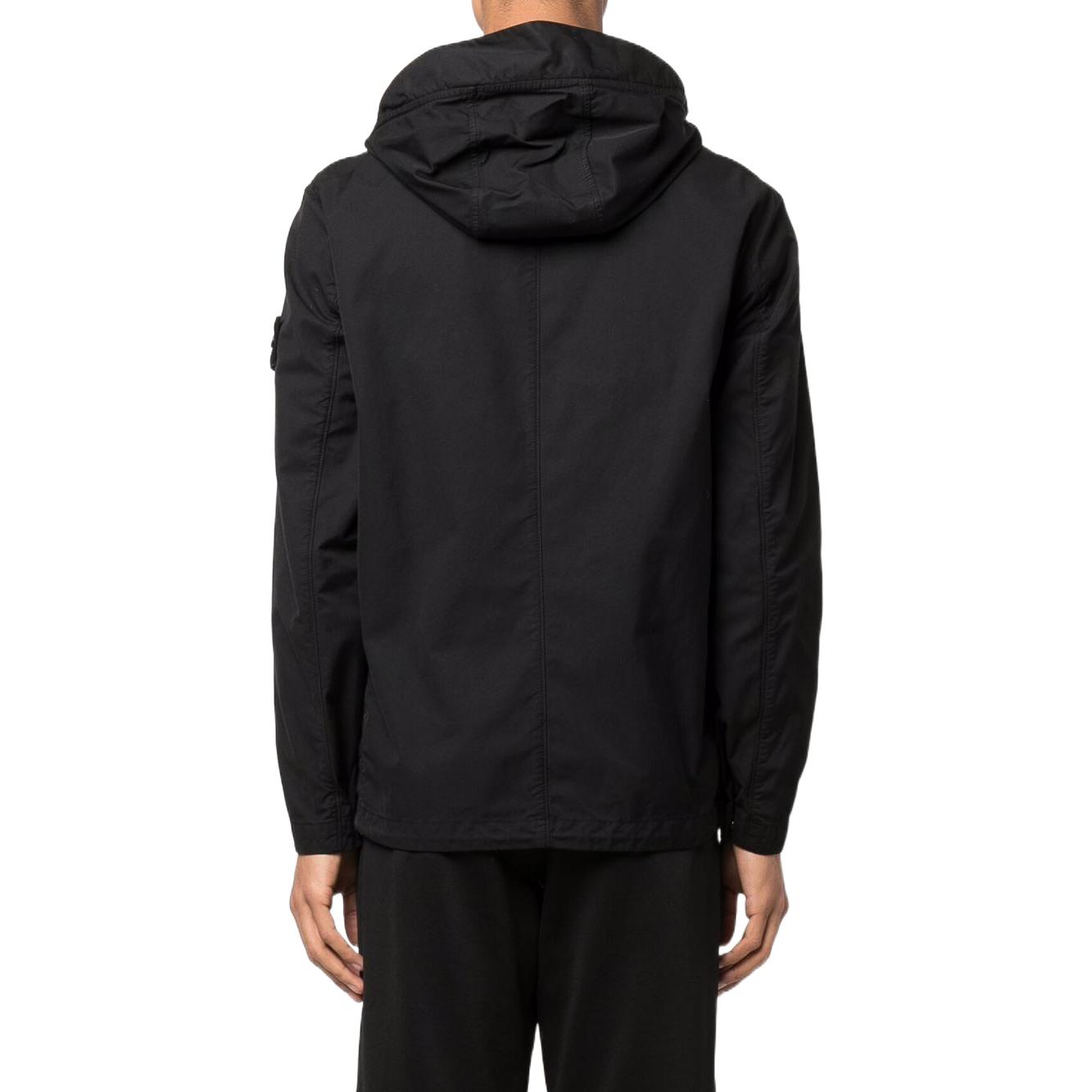 STONE ISLAND FW22 Compass Badge Zip-Up Hoodie Jacket  Black 761540833-V0029 圖 5