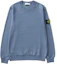 Buy Stone Island FW22 圓領刷毛長袖襯衫 霧藍色 771563020-V0024