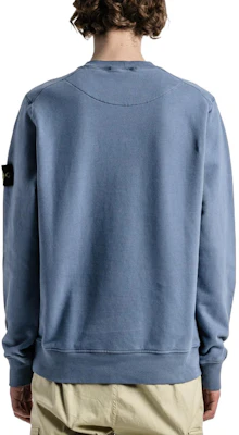 Stone Island FW22 圓領刷毛長袖襯衫 霧藍色 771563020-V0024 Purchase Stone Island FW22 圓領刷毛長袖襯衫 霧藍色 771563020-V0024