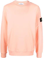 STONE ISLAND FW22 Crewneck Sweatshirt Beige Pullover with Logo Patch 771563020-V0083 STONE ISLAND FW22 Crewneck Sweatshirt Beige Pullover with Logo Patch 771563020-V0083