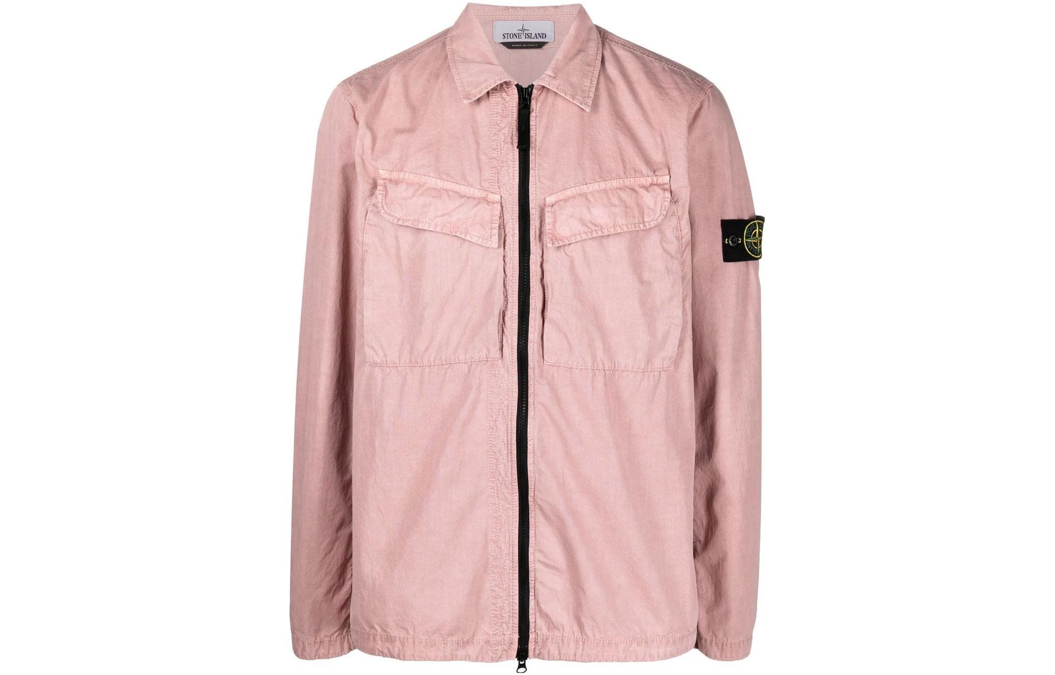 Stone Island FW22 Detachable Badge Pocket Lightweight Jacket 7715101WN-V0186