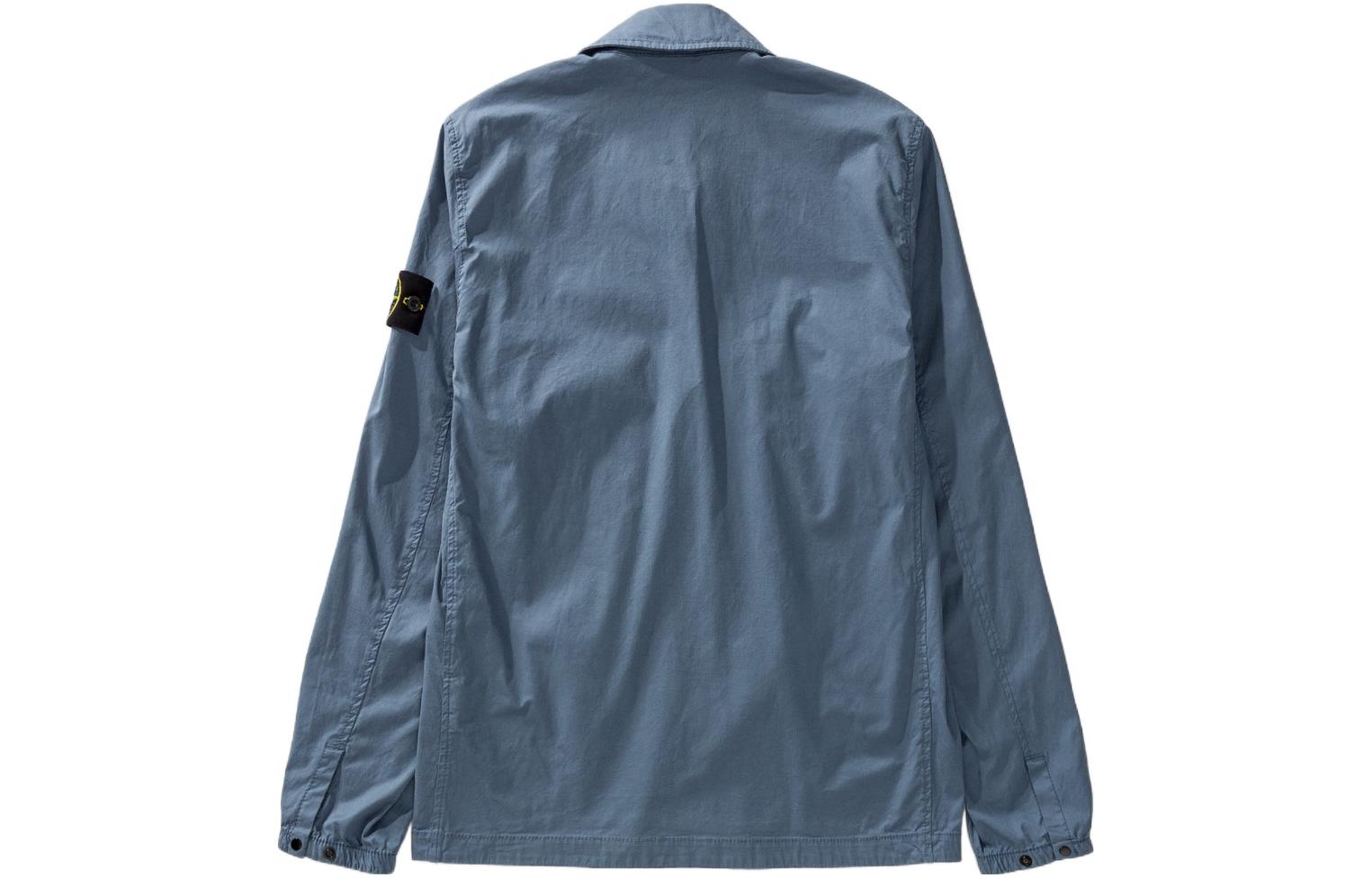STONE ISLAND FW22 Fog Blue Casual Loose Fit Long-Sleeve Jacket Men’s. 771510910-V0024 圖 3