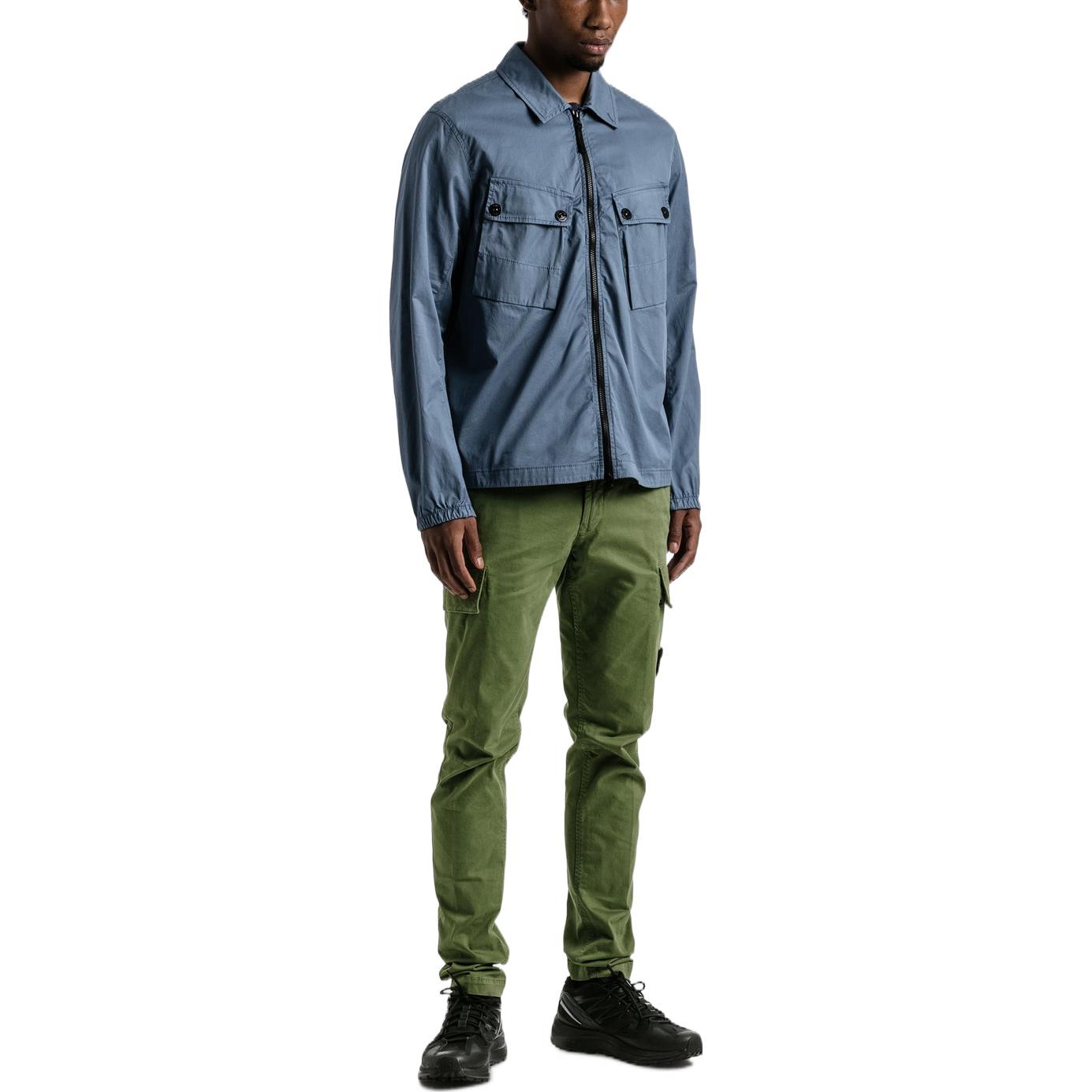 STONE ISLAND FW22 Fog Blue Casual Loose Fit Long-Sleeve Jacket Men’s. 771510910-V0024 圖 4