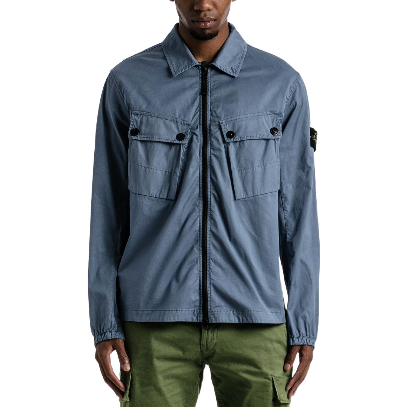 STONE ISLAND FW22 Fog Blue Casual Loose Fit Long-Sleeve Jacket Men’s. 771510910-V0024 圖 6