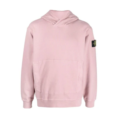 Stone Island FW22 Light Purple Appliqué Hooded Jacket 771561820-V0086