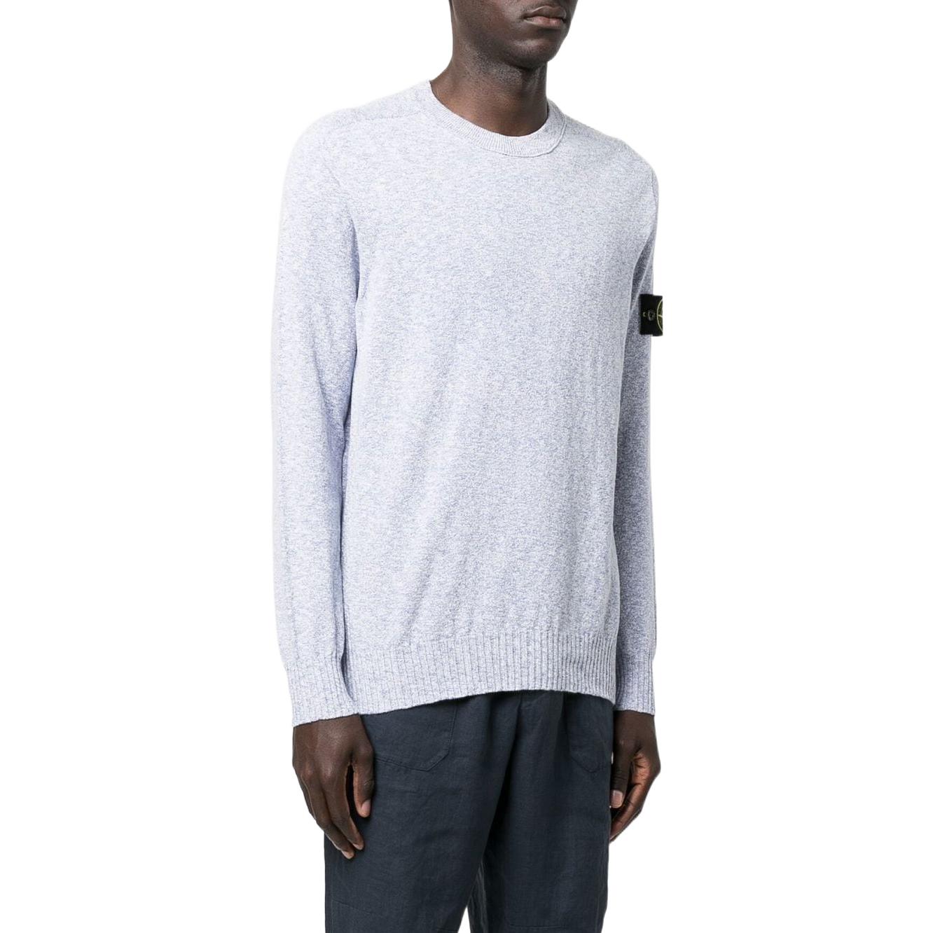 STONE ISLAND FW22 Logo Patch Plain Pullover Sweatshirt Men’s Grey. 7615524B0-V1022 圖 5
