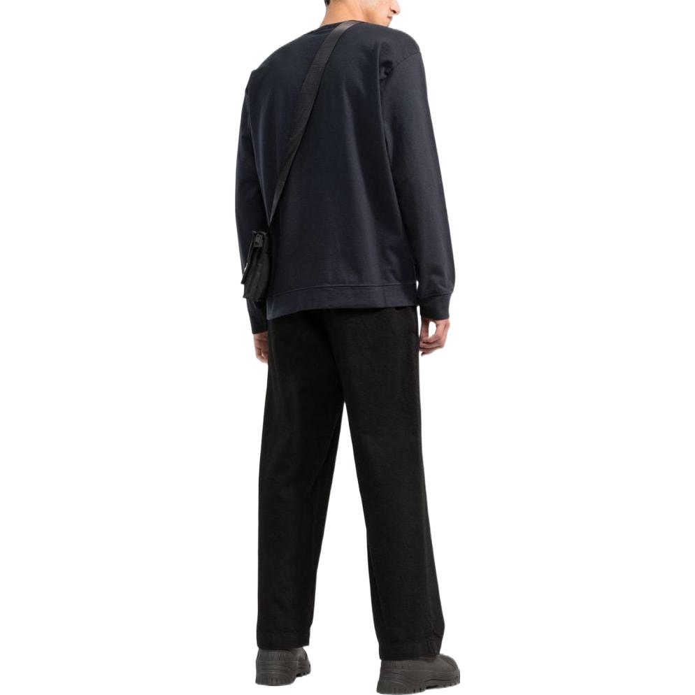 Stone Island FW22 Logo Patch Pullover Sweatshirt Men’s Blue 771563750-V0020 圖 4