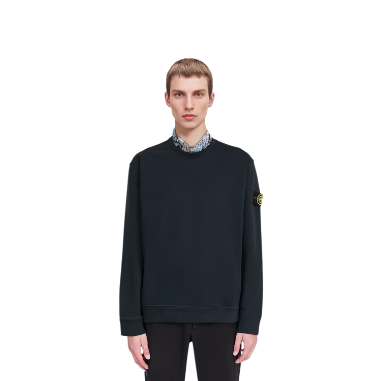Stone Island FW22 Logo Patch Pullover Sweatshirt Men’s Blue 771563750-V0020 圖 5