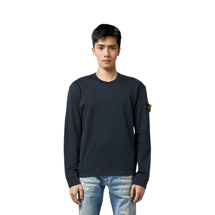 Stone Island FW22 Logo Patch Pullover Sweatshirt Men’s Blue 771563750-V0020 圖 7