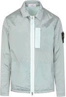 STONE ISLAND FW22 Metallic Nylon Long Sleeve Jacket Men’s Light Blue. 7715Q0519-V0044 STONE ISLAND FW22 Metallic Nylon Long Sleeve Jacket Men’s Light Blue. 7715Q0519-V0044