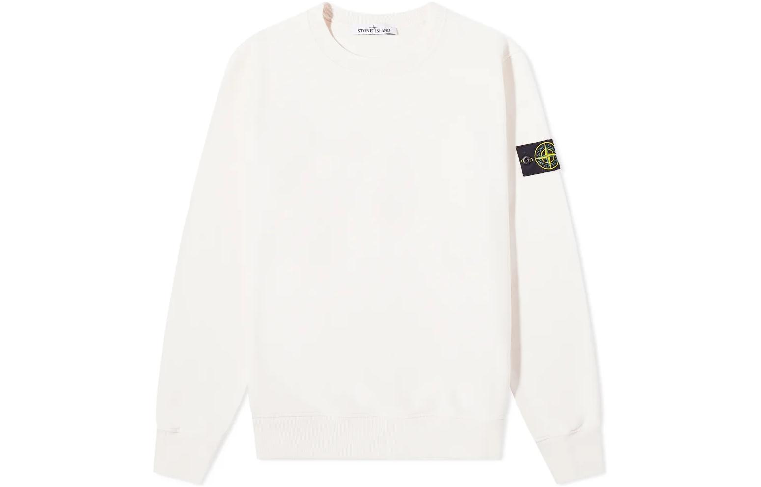 Stone Island FW22 Minimalist Comfort Long-Sleeve Sweatshirt Pink Casualwear 771563020-V0080