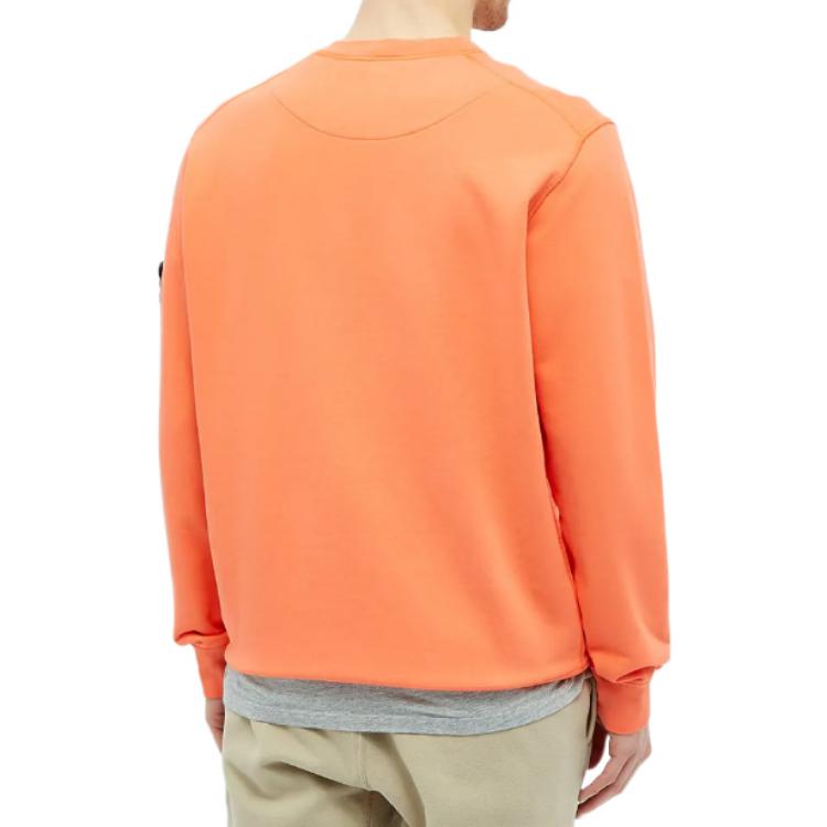 STONE ISLAND FW22 Minimalist Compass Patch Pullover Sweatshirt Orange . 721563051-V0037 圖 5