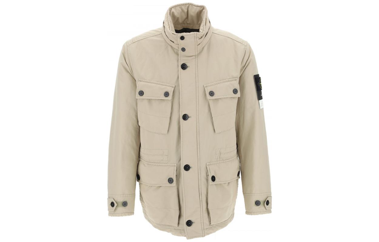 Stone Island FW22 Multi-Pocket Padded Jacket Off-White 771541249-V0090