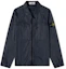 Buy STONE ISLAND FW22 Biru Navy Jaket Lengan Panjang Ringan dengan Lencana Boleh Tanggal. 7715101WN-V0120