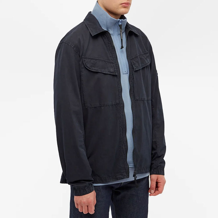 STONE ISLAND FW22 Navy Blue Lightweight Long Sleeve Jacket with Detachable Patch. 7715101WN-V0120 圖 4