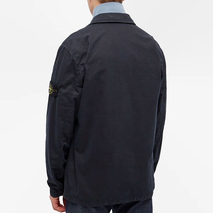 STONE ISLAND FW22 Navy Blue Lightweight Long Sleeve Jacket with Detachable Patch. 7715101WN-V0120 圖 5