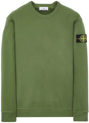 Stone Island FW22 Logo Patch Sweatshirt Lelaki Hijau Zaitun 771561720-V0058 Buy Stone Island FW22 Logo Patch Sweatshirt Lelaki Hijau Zaitun 771561720-V0058