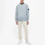 Lookbook STONE ISLAND FW22 珍珠灰長袖圓領衛衣 素色設計 751563020-V0061
