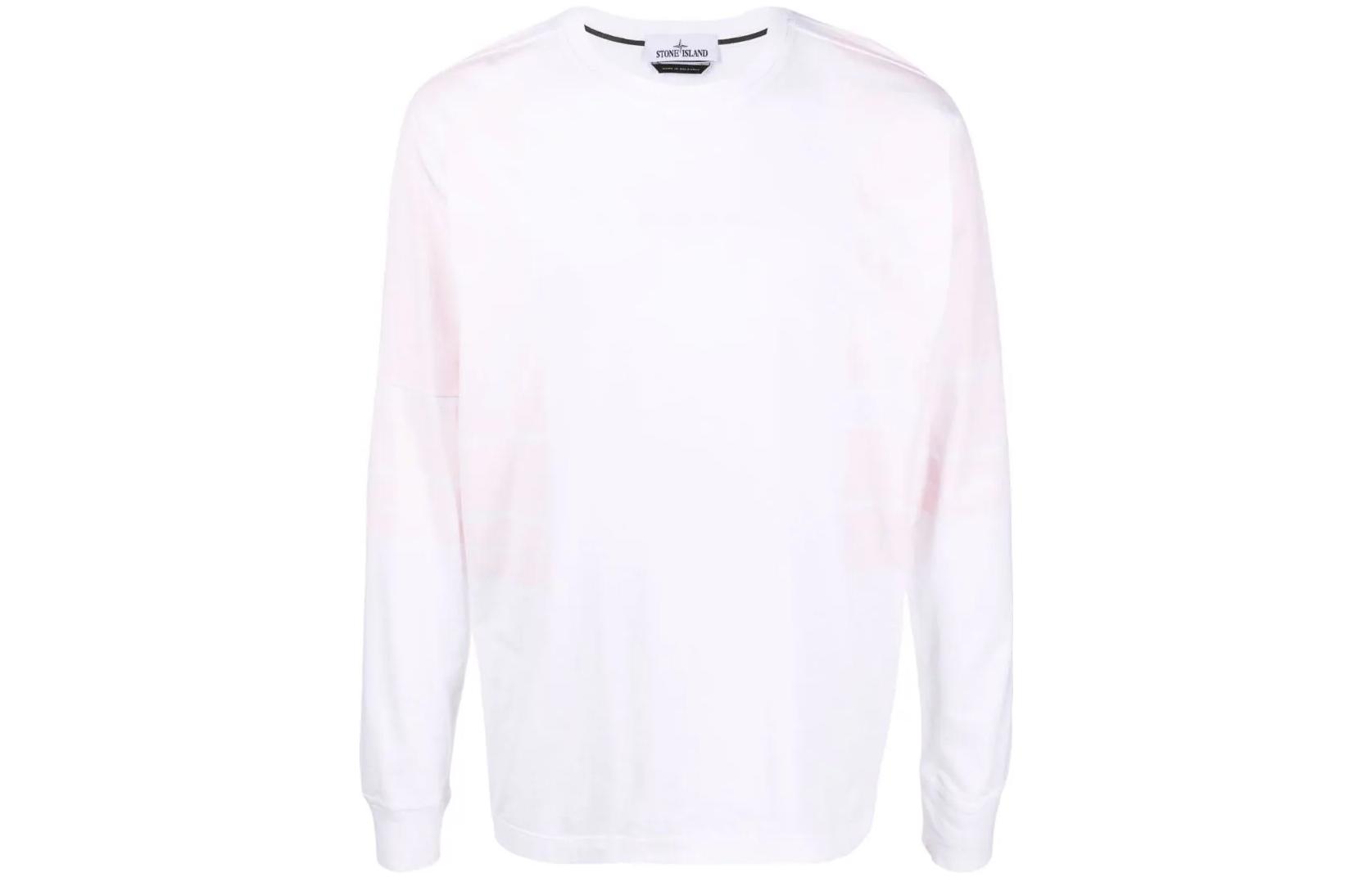 Stone Island FW22 Pink Crewneck Sweatshirt Long Sleeve 761522488-V0001