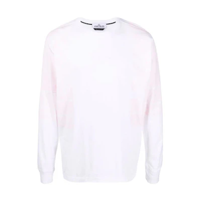 Stone Island FW22 Pink Crewneck Sweatshirt Long Sleeve 761522488-V0001