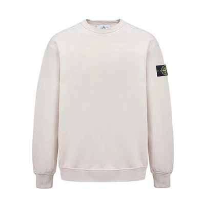 Stone Island FW22 Plain Logo Patch Crewneck Sweatshirt Men’s Blush Pink 771561720-V0080