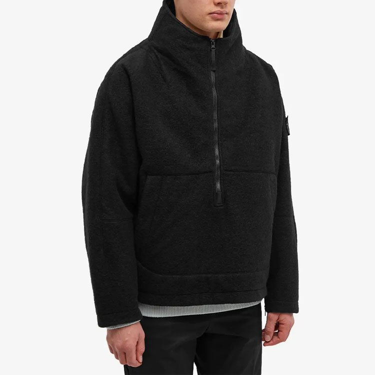 Stone Island FW22 Shadow Project Half-Zip Jacket Black  Fall Collection 771940414-V0029 圖 5