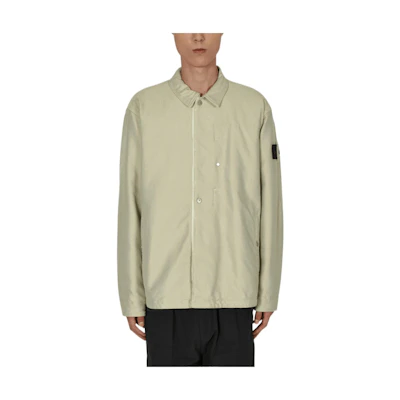 Stone Island FW22 Shadow Project Light Green Hidden Button Jacket 771910515-V0091