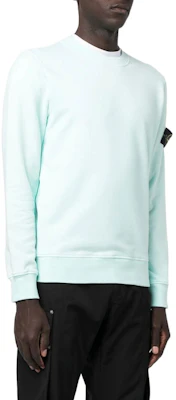 스톤아일랜드 FW22 솔리드 컬러 로고 스웨트셔츠 남성 블루 771563020-V0044 Purchase 스톤아일랜드 FW22 솔리드 컬러 로고 스웨트셔츠 남성 블루 771563020-V0044